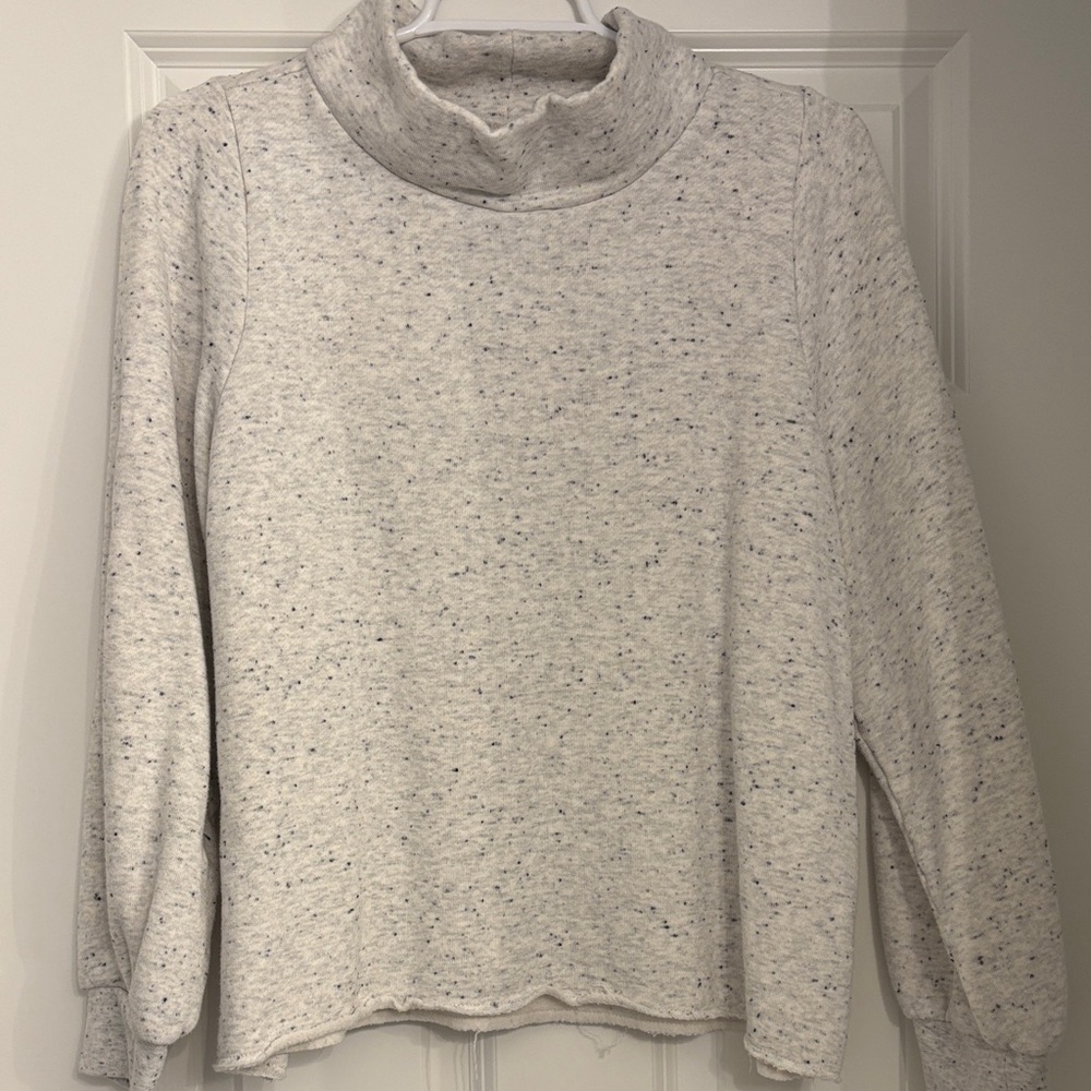 Madewell Mock Neck Sweatshirt